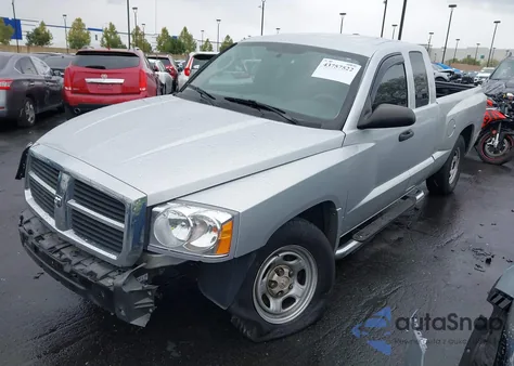 2007 Dodge Dakota St from USA, damaged, VIN 1D7HE22K77S103385
